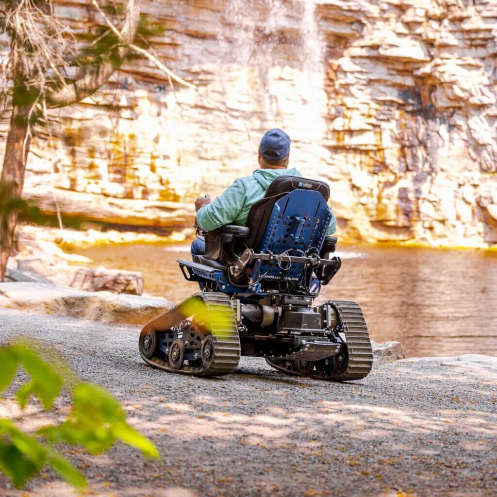 Sit Down Off Road Wheelchair